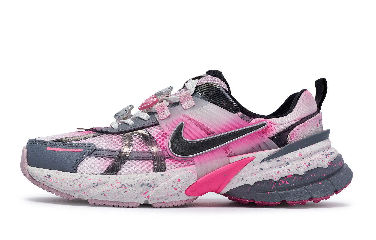 

Кроссовки для бега V2K Run женские с низким верхом серые Nike