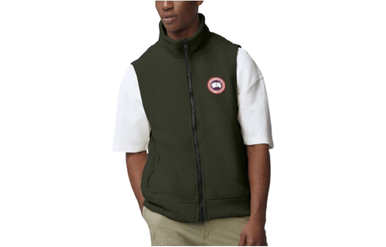 

Жилет мужской темно-серый зеленый Canada Goose
