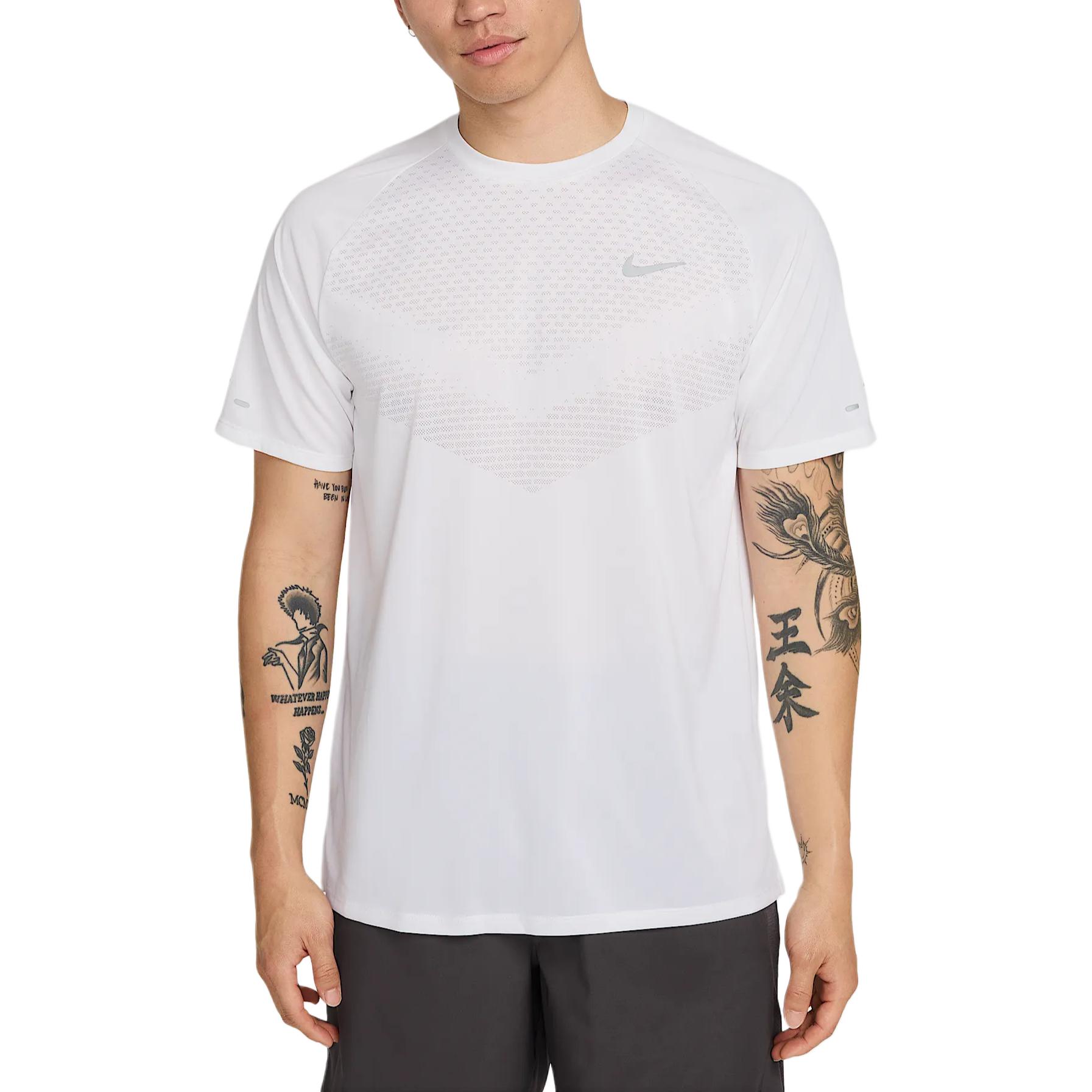 Nike Футболка DryDri FIT ADV Seride мужская white — фото 3