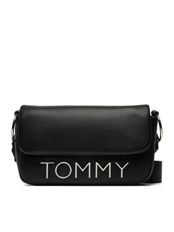 

Наплечная сумка Tommy Jeans Tjw Bold Elongated Flap Cross. AW0AW16258, черный