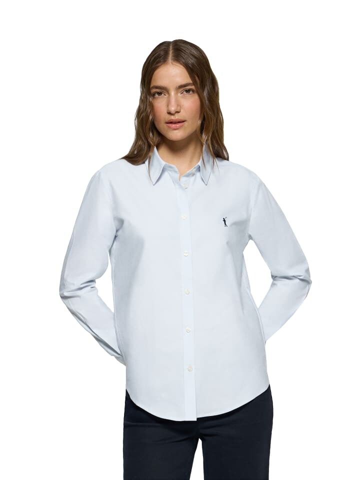 

Лонгслив Polo Club Longsleeve, цвет Himmelblau