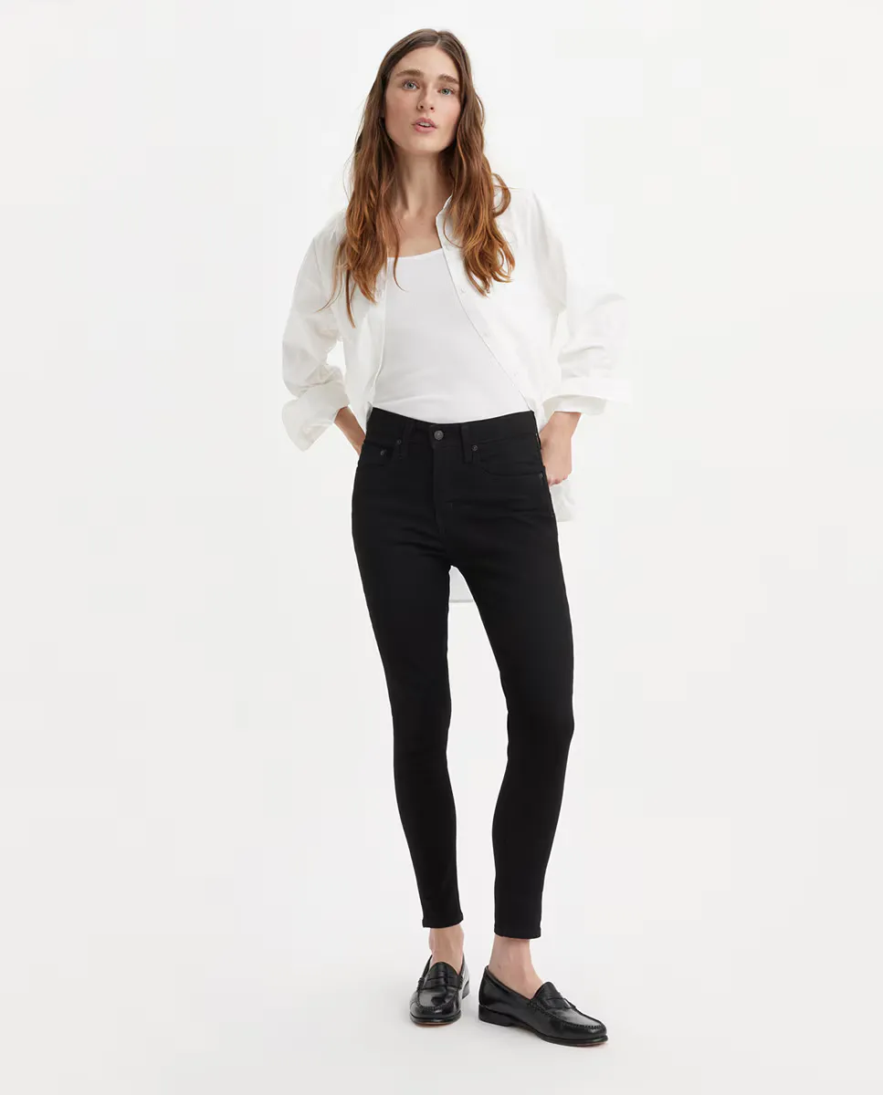 

Женские джинсы скинни 721 с высокой посадкой Levi's, чёрный