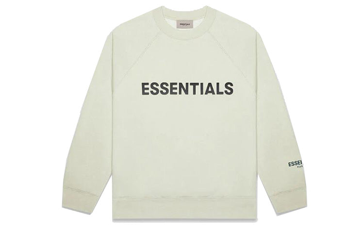 Спортивная толстовка Fear of God Essentials FW20 Crew Neck Sweatshirt 'Sage' FOG-FW20-302, зеленый — фото 2
