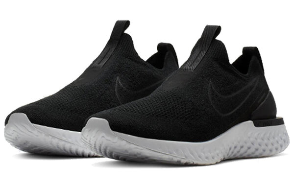 Кроссовки эпические фантом реагировать flyknit Nike, белый — фото 2