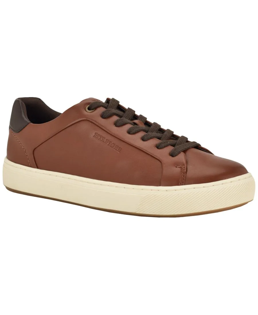 Мужские спортивные кроссовки на шнуровке Idris Fashion Tommy Hilfiger, Cognac/Mocha