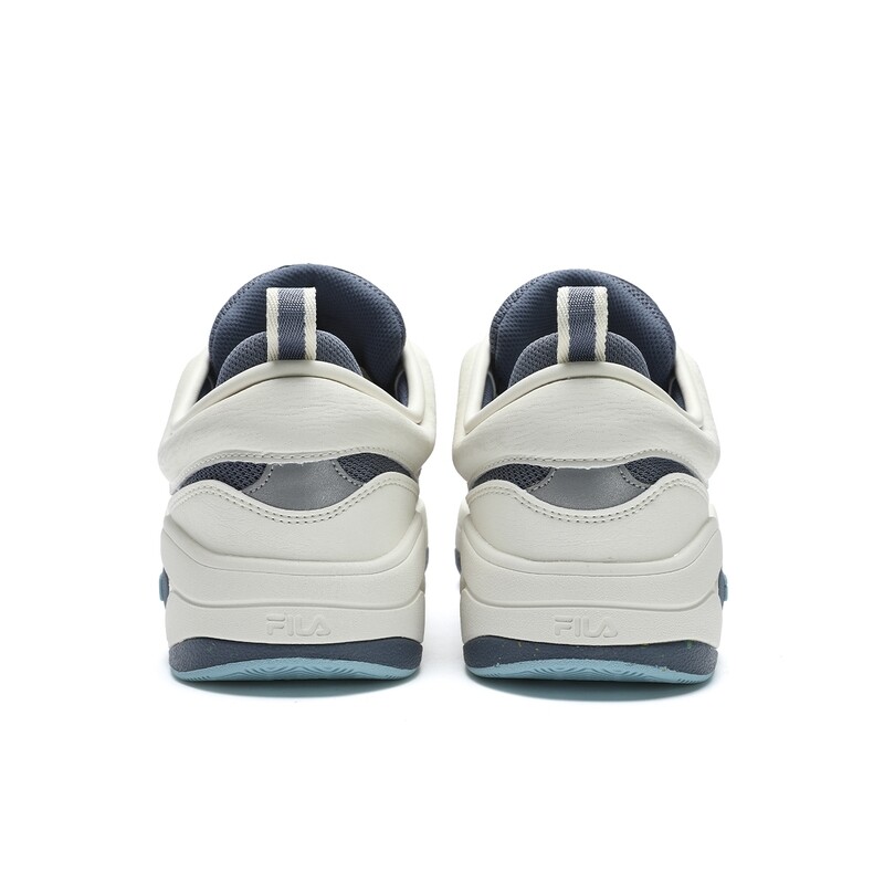 Кроссовки FILA Skateboarding Shoes Men Low-top White/blue, синий — фото 3