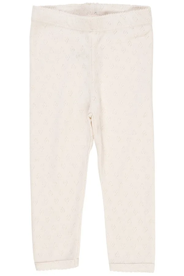 Леггинсы унисекс pointelle Copenhagen Colors, Cream