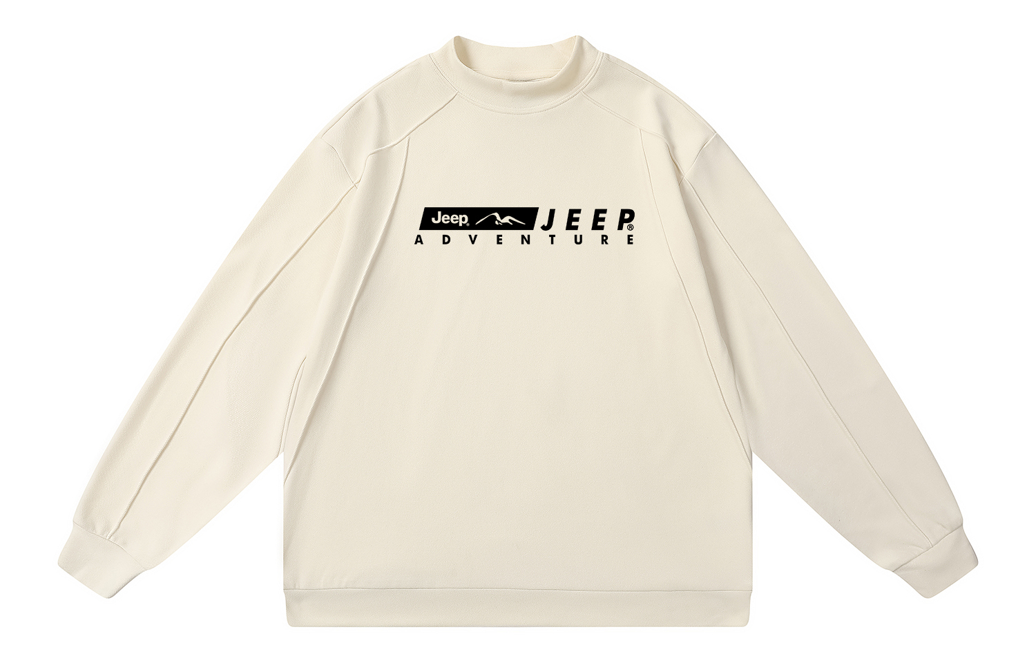 

Свитшот Unisex Crew Neck Moderate Heavyweight Jeep, оранжевый