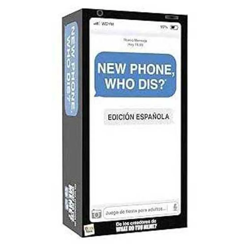 

Детская настольная игра Imc Toys What Do You Meme New Phone Who Dis EdiciГіn EspaГ±ol, прозрачный