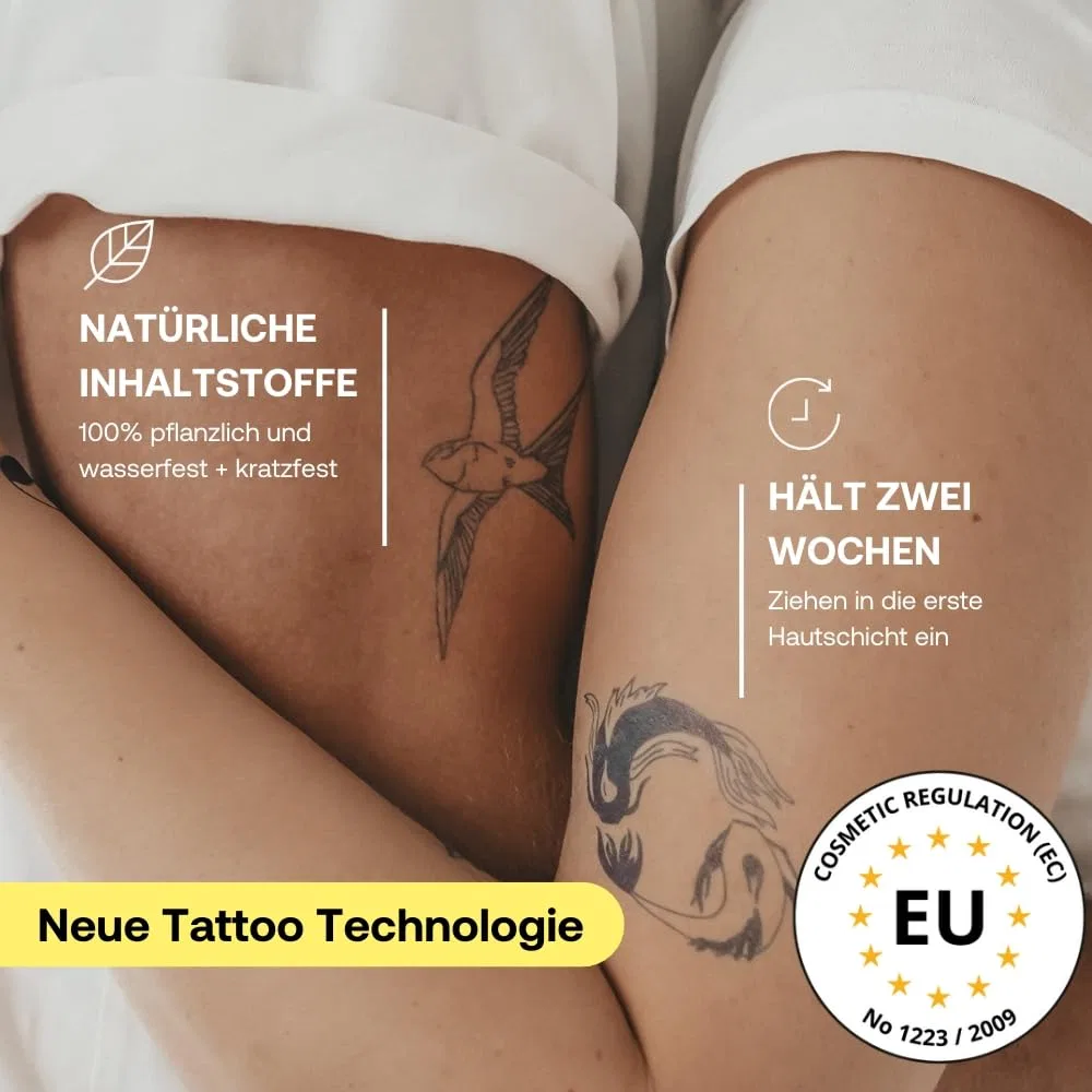 Временные татуировки «Stork» от Inkster Tattoo Inkster, Stork — фото 2