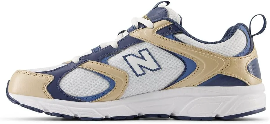 Мужские кроссовки New Balance 408 V1, белый/металлик/индиго — фото 2