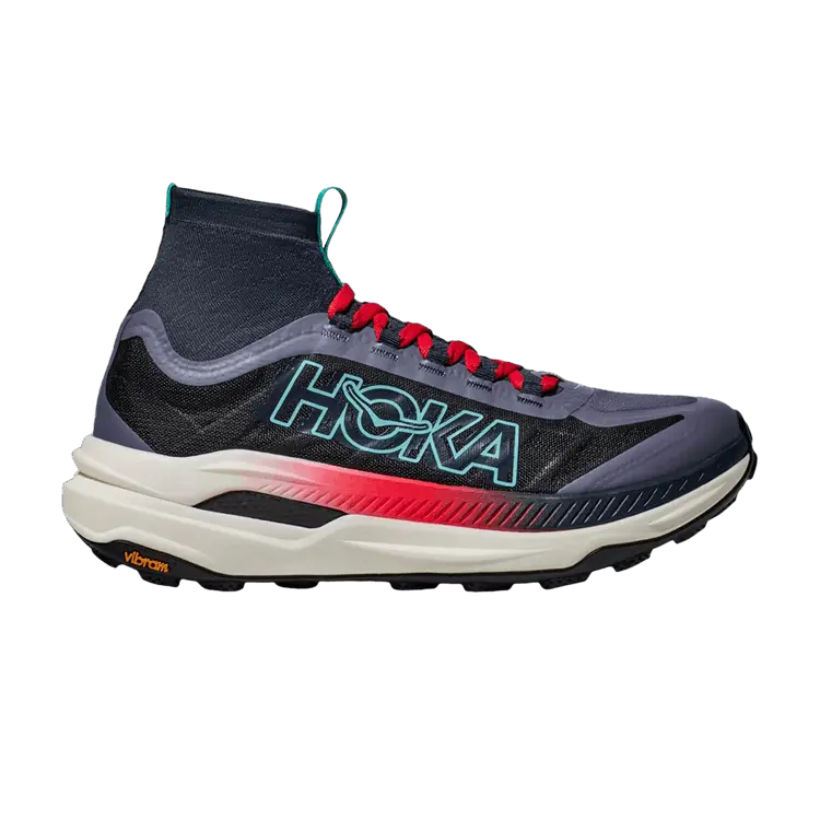 Кроссовки HOKA Wmns Tecton X 3 Stormy Skies Cerise, серый