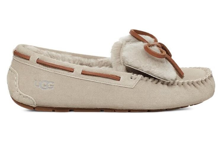 Женские повседневные туфли женские низкие козьи коричневые Ugg — фото 2