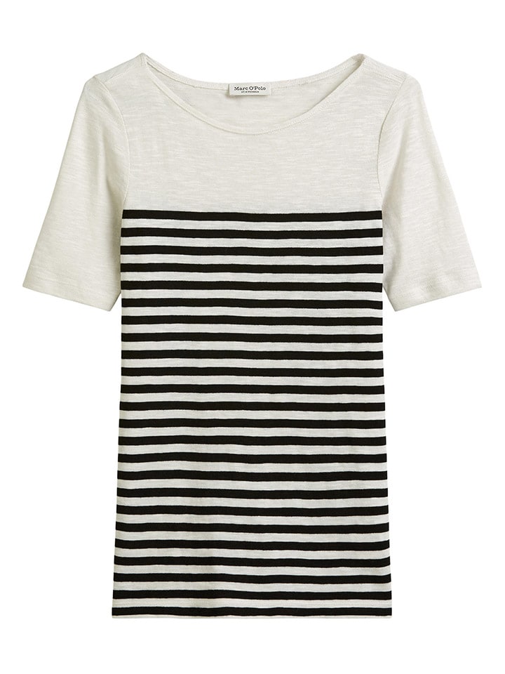 

Футболка Marc OВґPolo, белый/черный