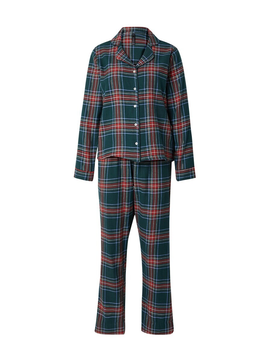 

Пижама Hunkemöller Pajama, темно-зеленый