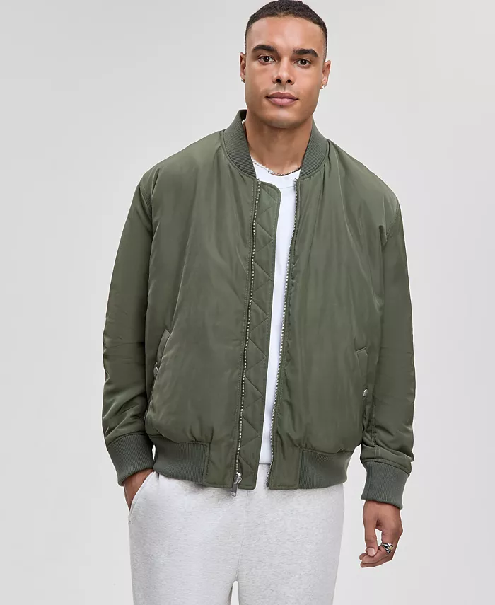 

Мужская свободная куртка-бомбер Reversible Mode Of One, зеленый