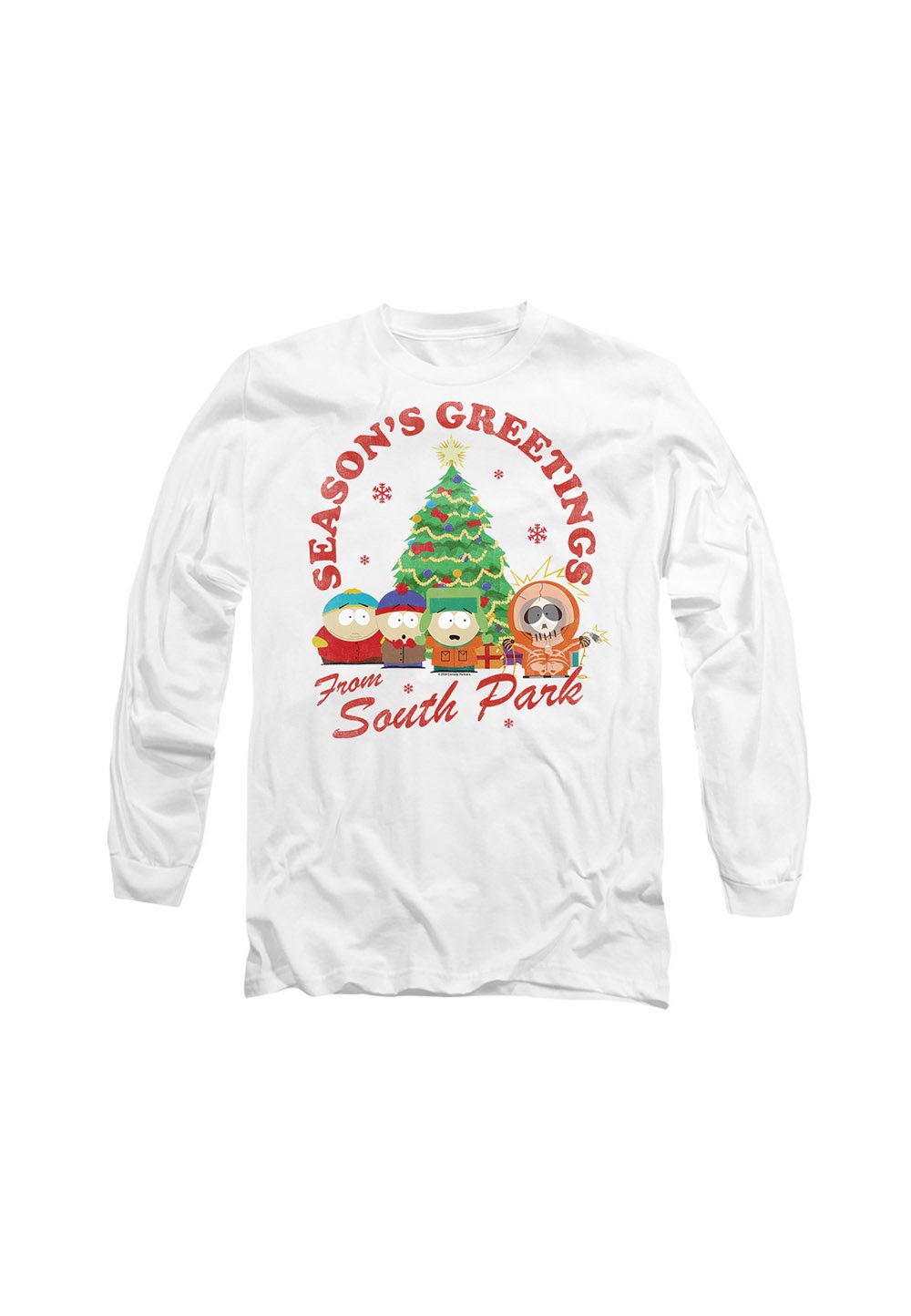 

Топ с длинными рукавами SOUTH PARK GROUP CHRISTMAS Cotton Soul, белый