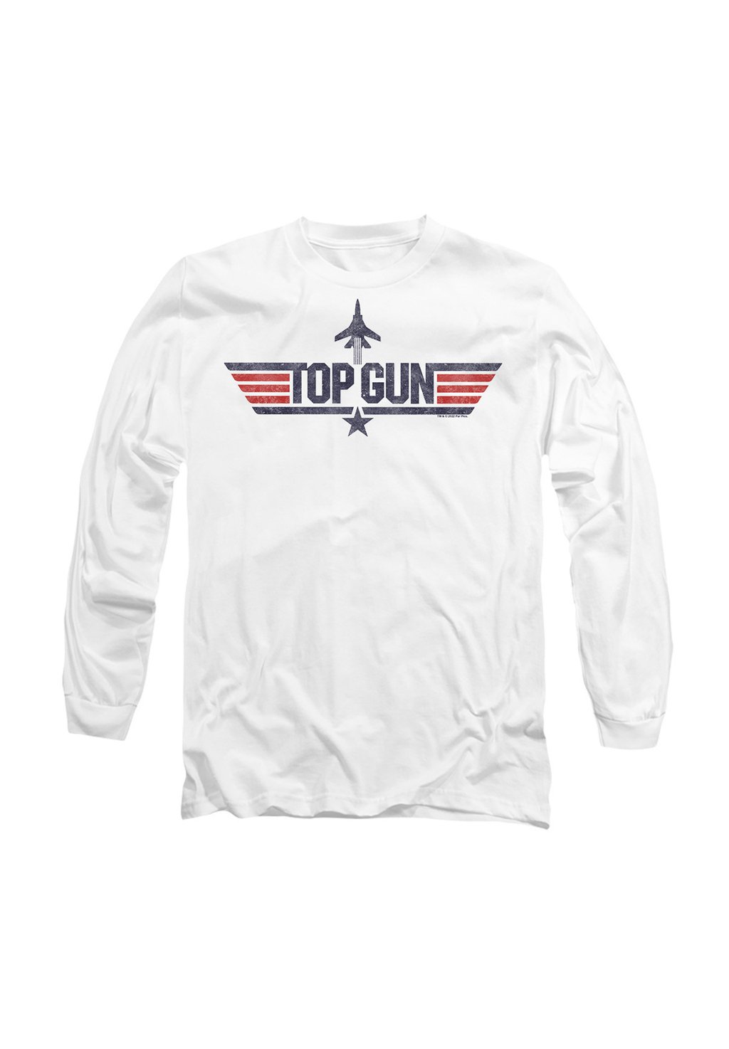 

Топ с длинными рукавами GUN LOGO Cotton Soul, молочный