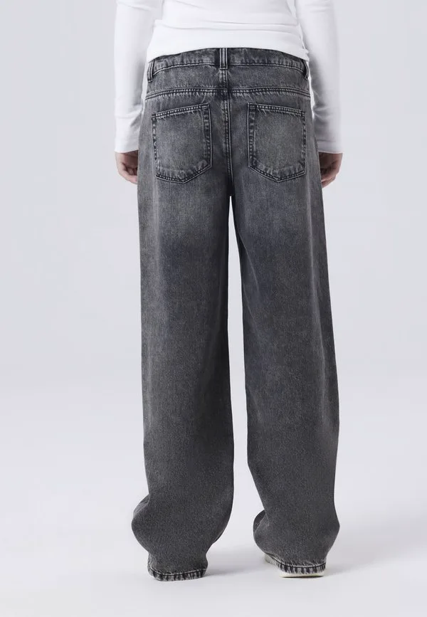 Джинсы прямого кроя с эффектом потертости Two Soon, Medium Grey Denim — фото 3