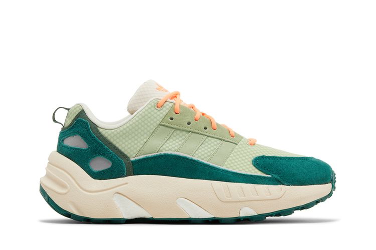 

Кроссовки ZX 22 Boost 'Ecru Tint Core Green', зеленый