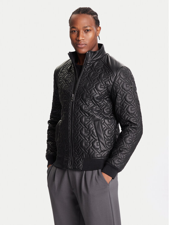 

Куртка из искусственной кожи regular fit M5BL2E W1050 Guess, черный