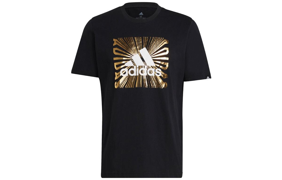 

Футболка мужская черная Adidas, черный