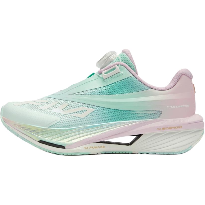 

Легкие низкие кроссовки для бега SPEED 5 с амортизаторами FILA KIDS, синий/розовый/зеленый