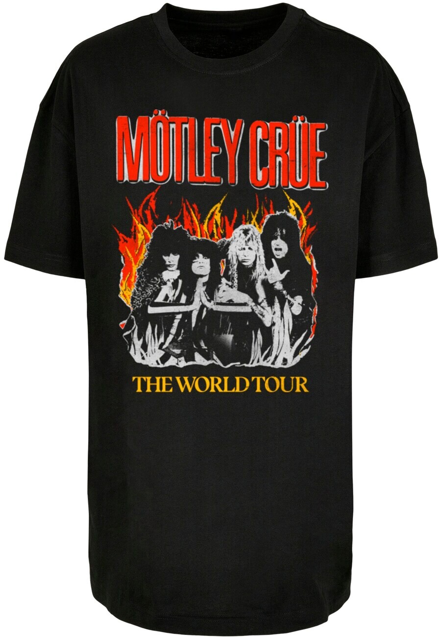 

Футболка Merchcode Shirt Motley Crue - Vintage World Tour Flames, черный