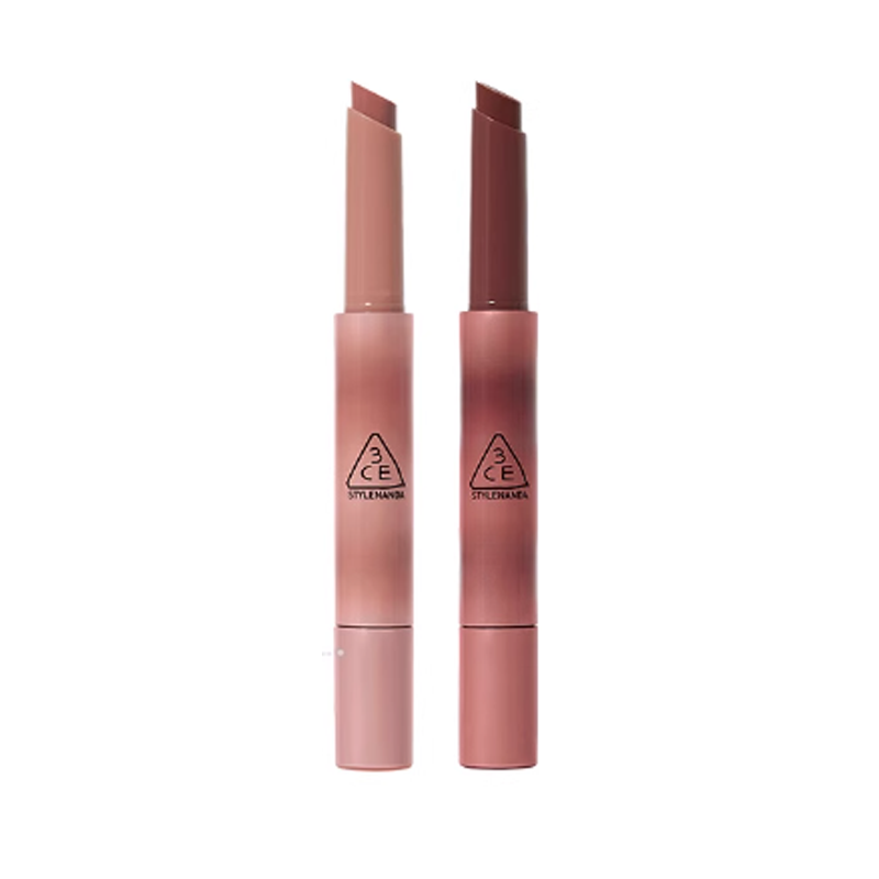 

Помада-блеск Fusion Glow Slim Tube, легко растушевывается, 17г*6/17г*7 3CE, two-piece set: #half-day tea lip stain 1.7g+#wine-centered honey brown liquid lipstick 1.7g