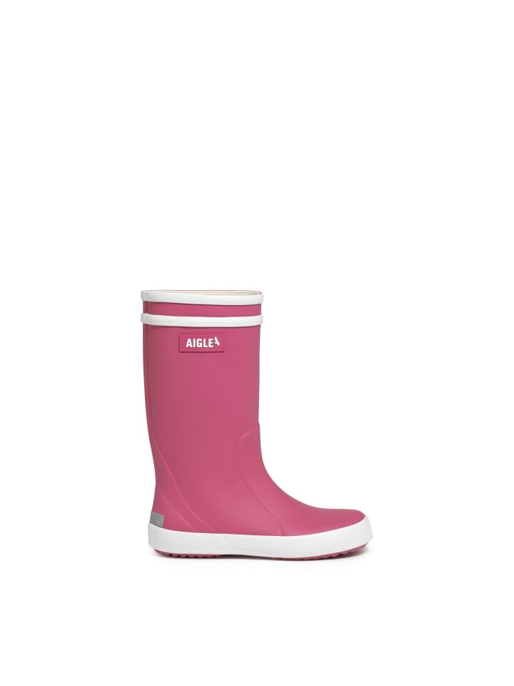

Резиновые сапоги AIGLE, цвет pink/weiß