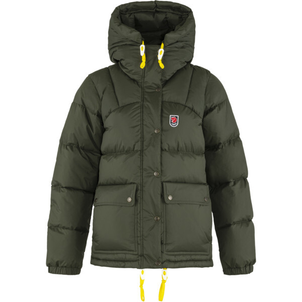 

Пуховик Fjällräven, цвет Deep Forest