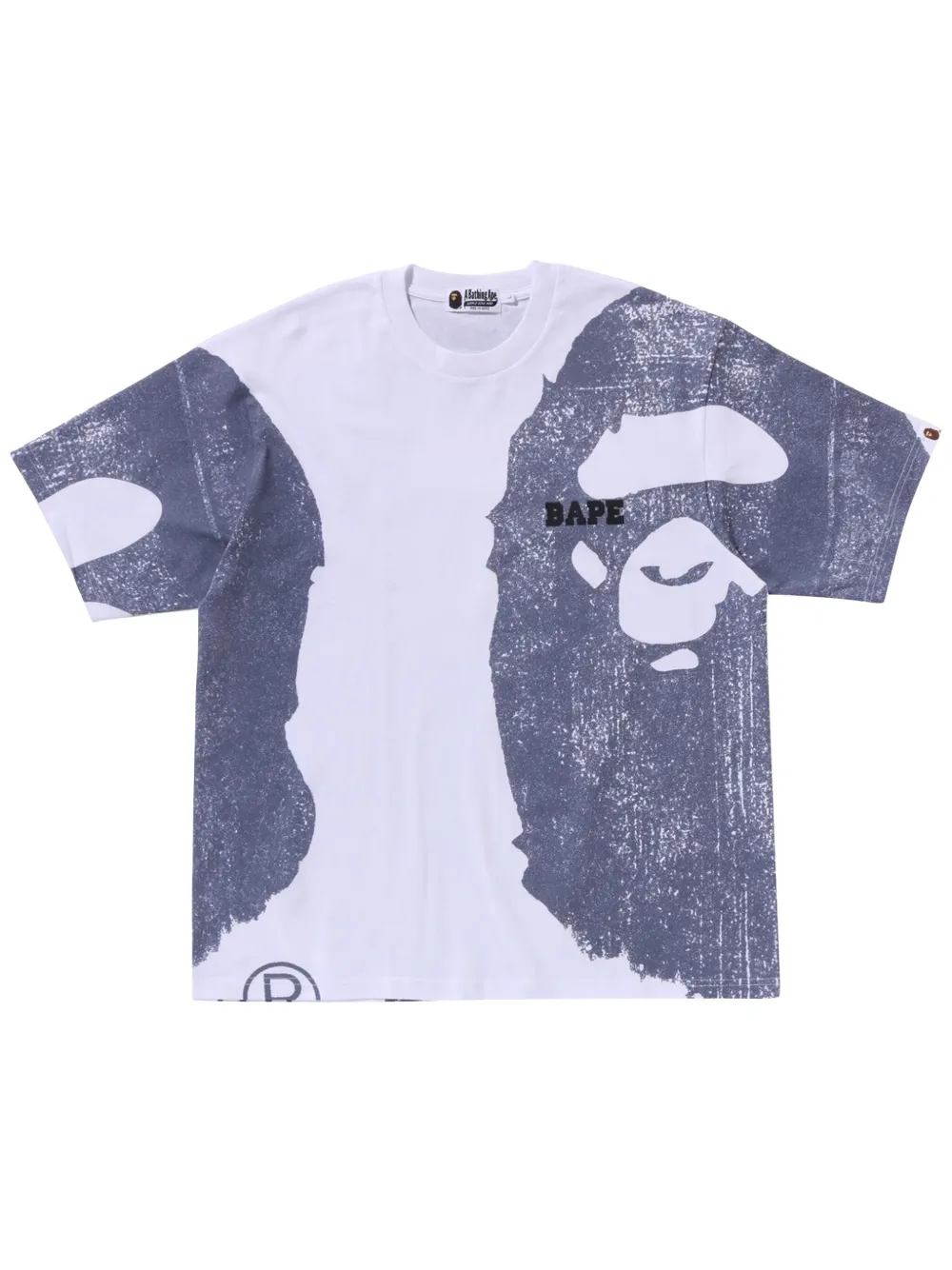 

Футболка с логотипом A BATHING APE, белый