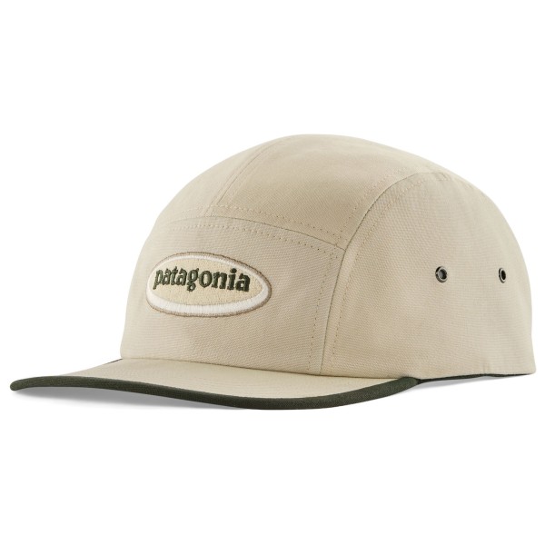 

Графическая кепка-шляпка с маклюрой Patagonia, Oval Logo: Pumice