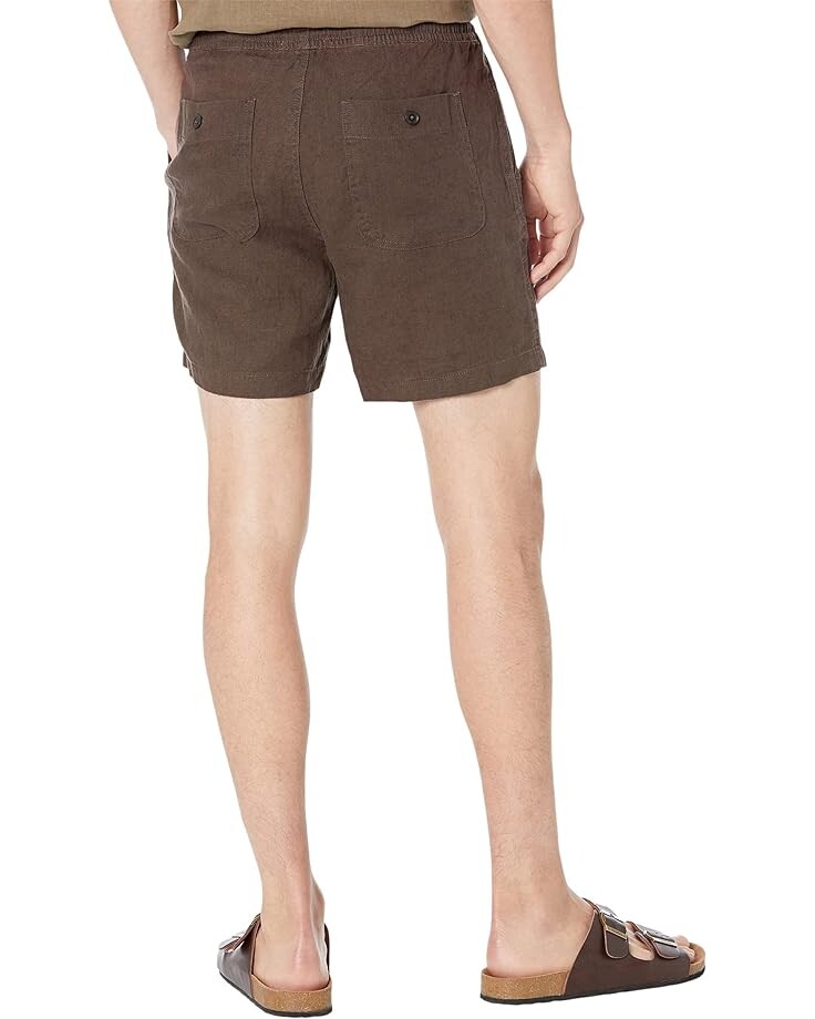 

Шорты Taylor Stitch The Apres Shorts, цвет Espresso Hemp
