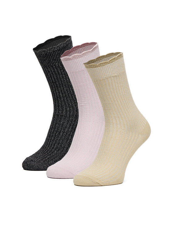 

Длинные носки CEO_AS_NW_07_W_AW25 (3 PACK) mix Nine West, розовый