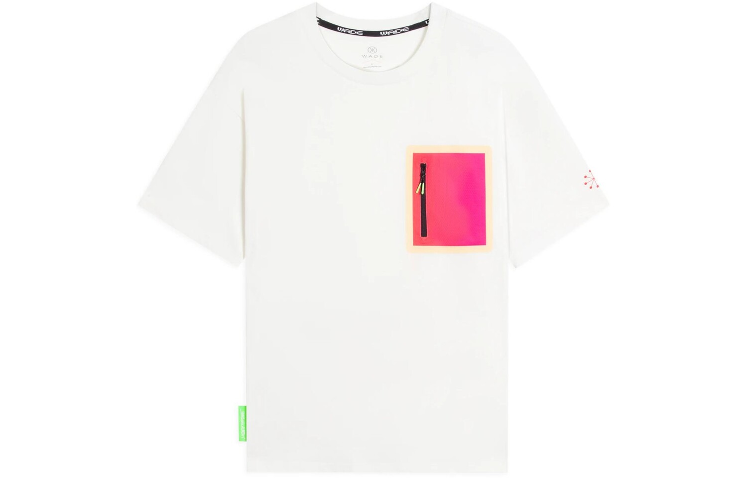 

Футболка Wade Collection унисекс молочно-белая Lining, слоновая кость