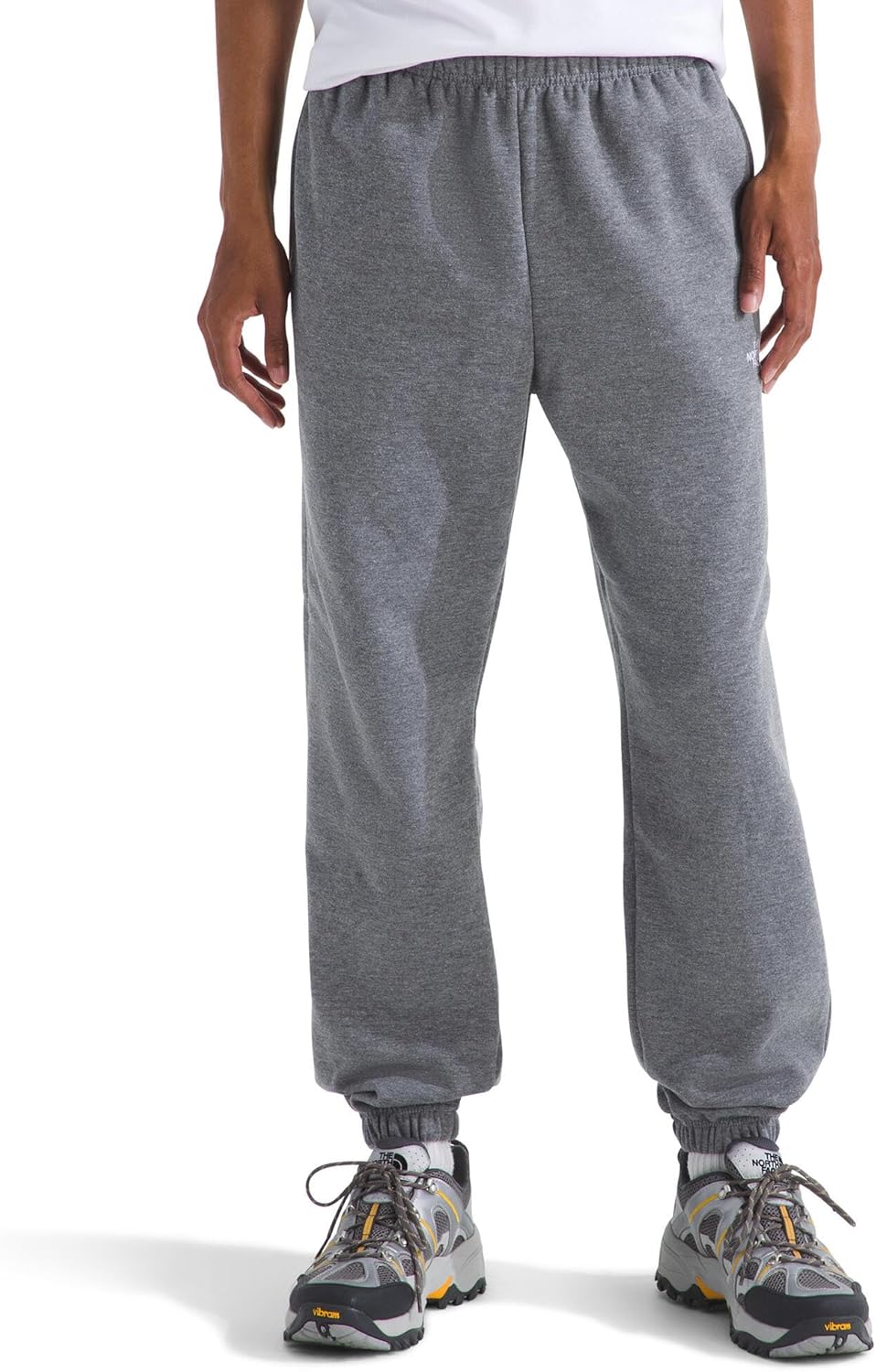 

The North Face мужские брюки Evolution Simple Dome | эластичный пояс с регулируемым шнурком, карманы, эластичные манжеты, Tnf Mid Grey Heather