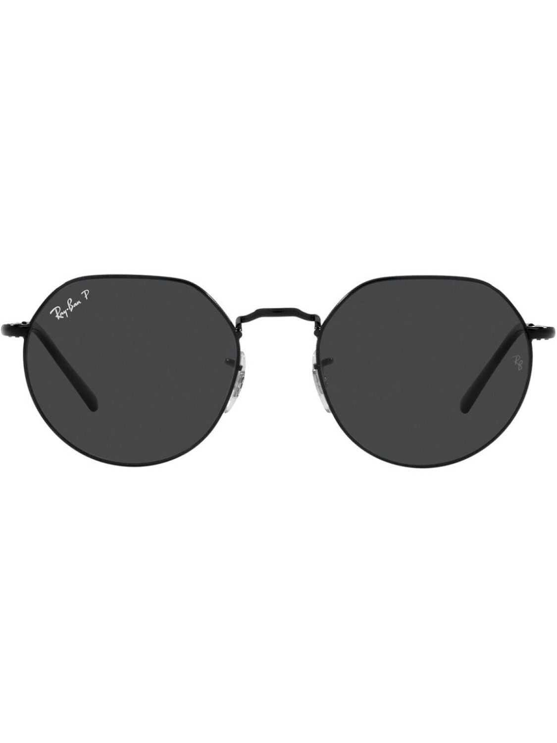 

Ray-Ban солнцезащитные очки Jack в круглой оправе, черный