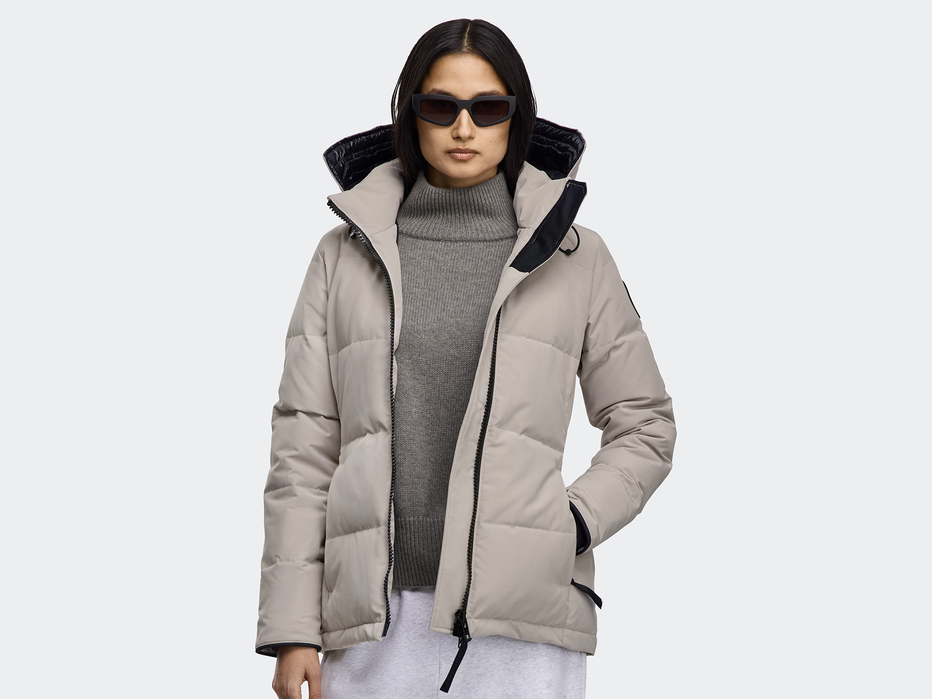 

Парка Canada Goose Chelsea Black Label, Limestone