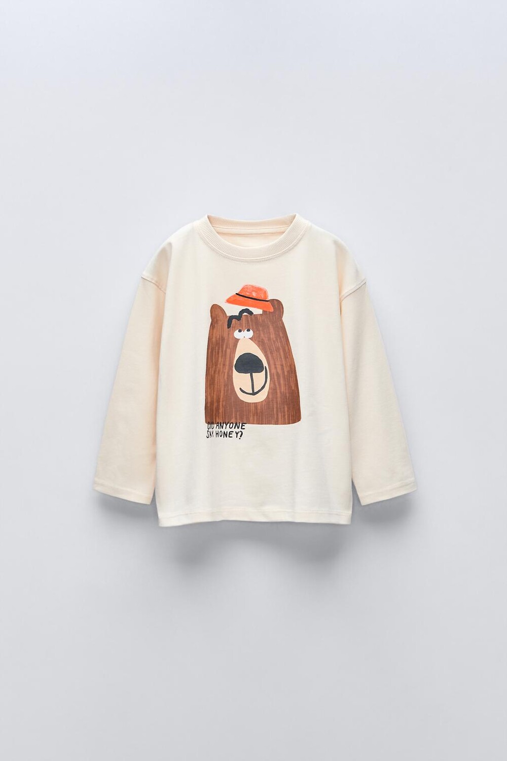 

Футболка с животными ZARA, белый