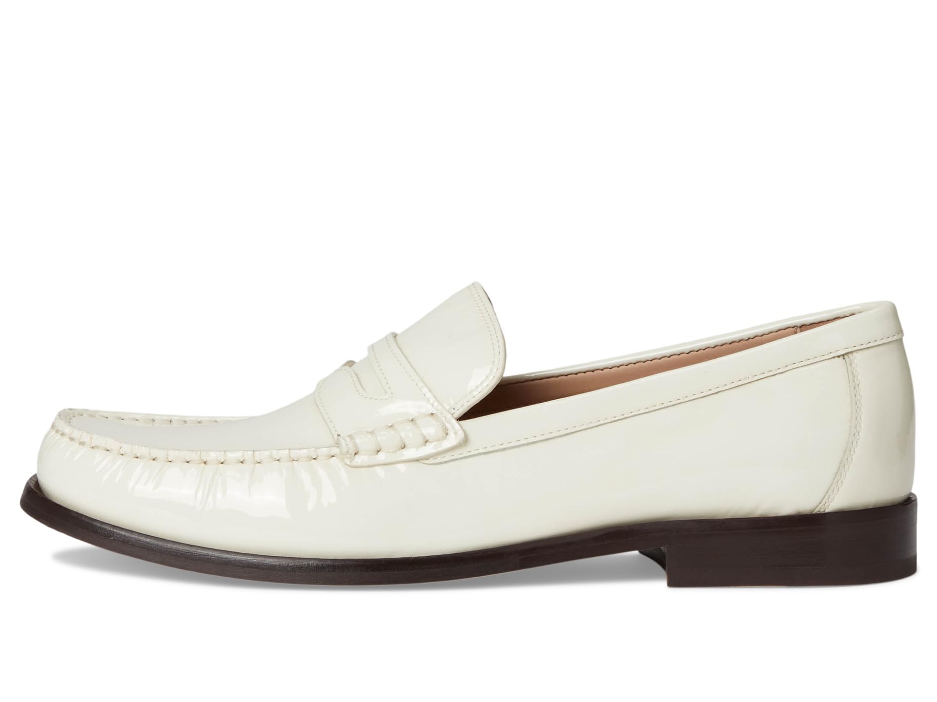 Лоферы Cole Haan Lana Lux Penny Loafers Remastered, Ivory Crinkle Patent — фото 4