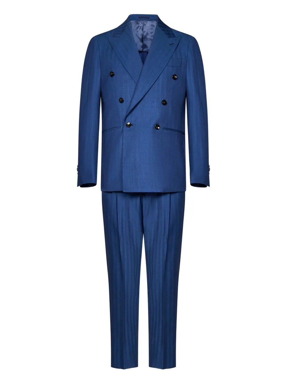 

Костюм Stefano De Martino с двубортным пиджаком FRANZESE COLLECTION, синий