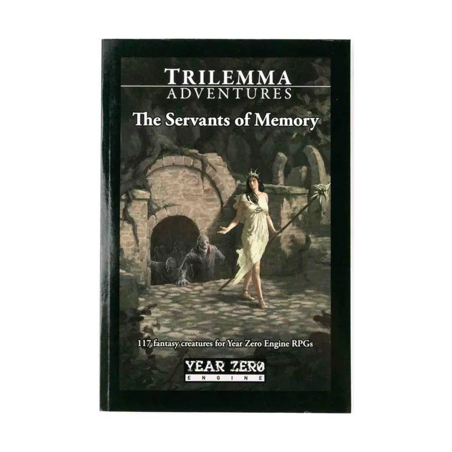 

Trilemma Adventures - The Servants of Memory (POD, Black & White), Role Playing Games (Trilemma Adventures), мягкая обложка