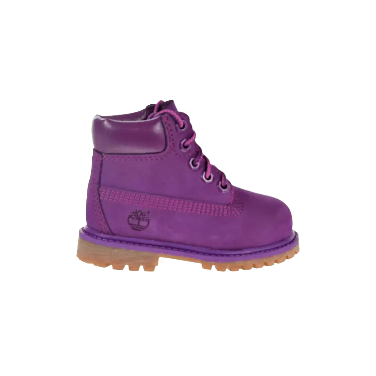 

Ботинки Timberland 6 Inch Premium Boot Toddler 'Bright Purple', фиолетовый