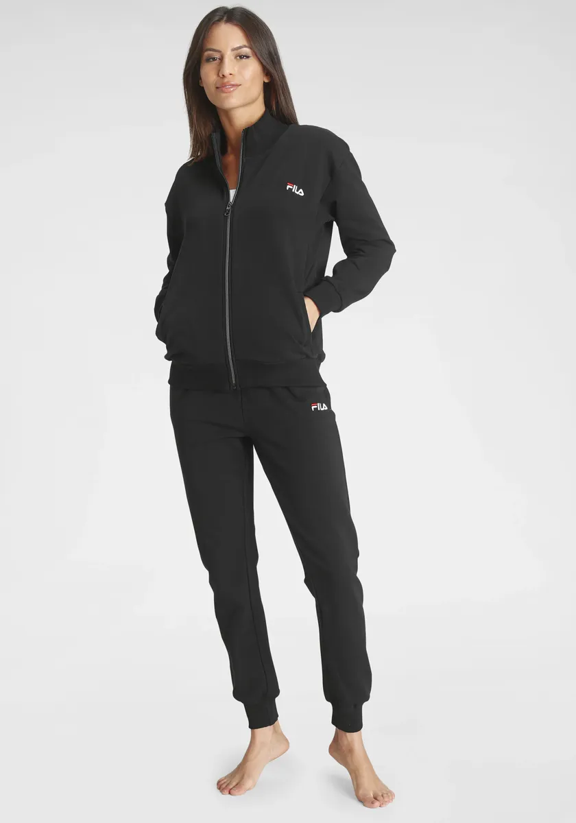 

Костюм для отдыха Fila (2 шт., 1 шт.), с логотипом бренда на груди, черный