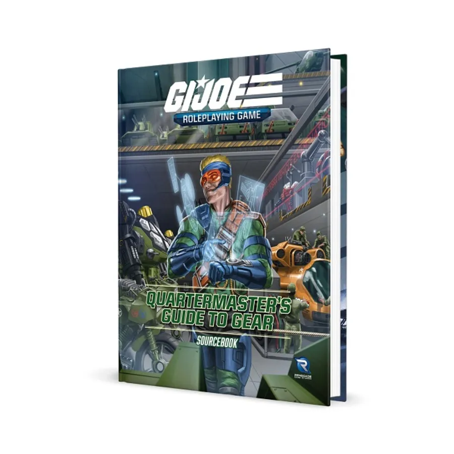 

Quartermaster's Guide to Gear Sourcebook, G.I. Joe Role Playing Game, твердый переплет