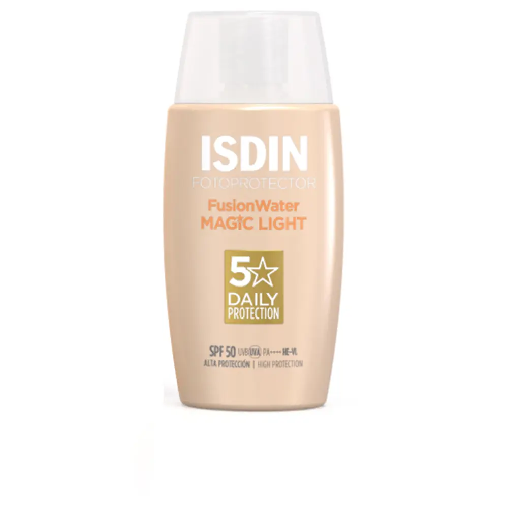 Солнцезащитный крем Isdin Fusion Water Fotoprotector Color SPF50, Magic Light, 50 мл