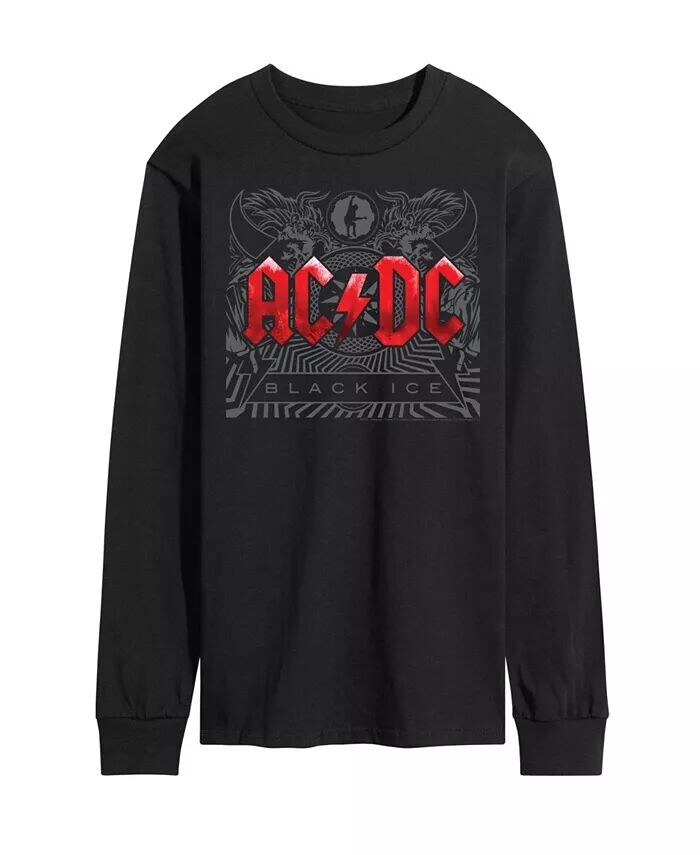 

Мужская футболка ACDC Black Ice с длинным рукавом AIRWAVES, черный