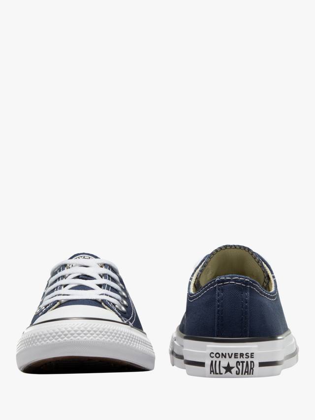Детские кроссовки Chuck Taylor All Star Lace Up Low-Top Converse, Navy — фото 4