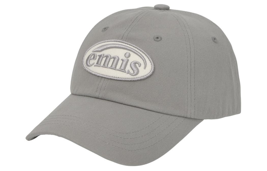 

Emis Хлопковая бейсболка унисекс серая, Gray